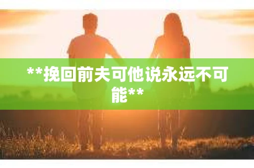 **挽回前夫可他说永远不可能**