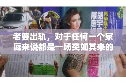 老婆出轨，对于任何一个家庭来说都是一场突如其来的风暴。面对这样的困境，如何挽回婚姻，重拾家庭的和谐，成为了许多人迫切想要了解的问题。今天，我们就来聊聊这个敏感而现实的话题——老婆出轨最好的挽回办法。