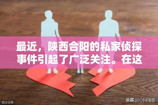 最近，陕西合阳的私家侦探事件引起了广泛关注。在这个信息爆炸的时代，隐私保护显得尤为重要。今天，我们就来聊聊这个事件，看看它背后的一些故事。