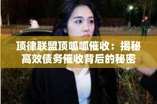 顶律联盟顶呱呱催收：揭秘高效债务催收背后的秘密