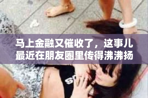 马上金融又催收了，这事儿最近在朋友圈里传得沸沸扬扬。说实话，我也有点好奇，这马上金融到底是怎么回事？催收又是怎么一回事？今天，我就来跟大家聊聊这个话题。