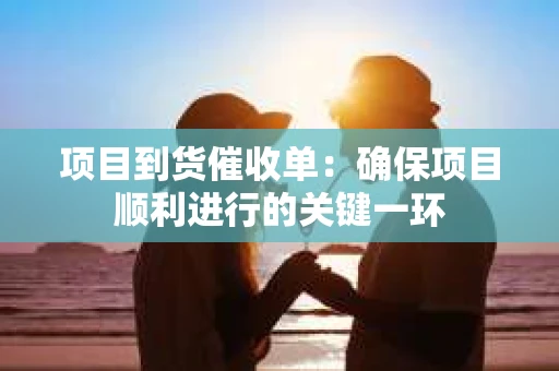 项目到货催收单：确保项目顺利进行的关键一环
