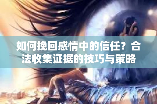 如何挽回感情中的信任?合法收集证据的技巧与策略 如何挽回感情中的信任?合法收集证据的技巧与策略