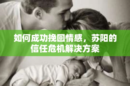 如何成功挽回情感，苏阳的信任危机解决方案
