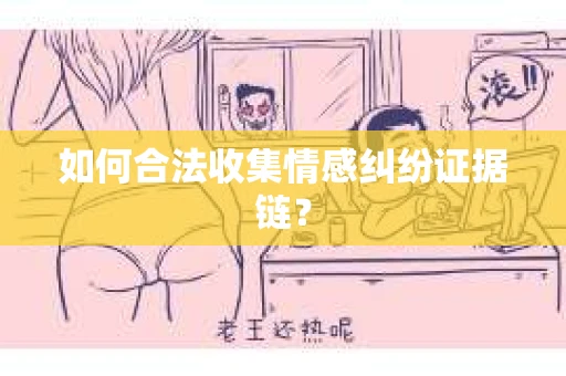 如何合法收集情感纠纷证据链? 如何合法收集情感纠纷证据链?