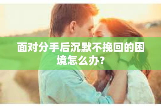 面对分手后沉默不挽回的困境怎么办？